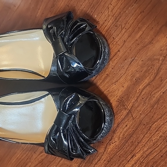 Valentino black wedge patent leather espadrilles - Picture 4 of 12